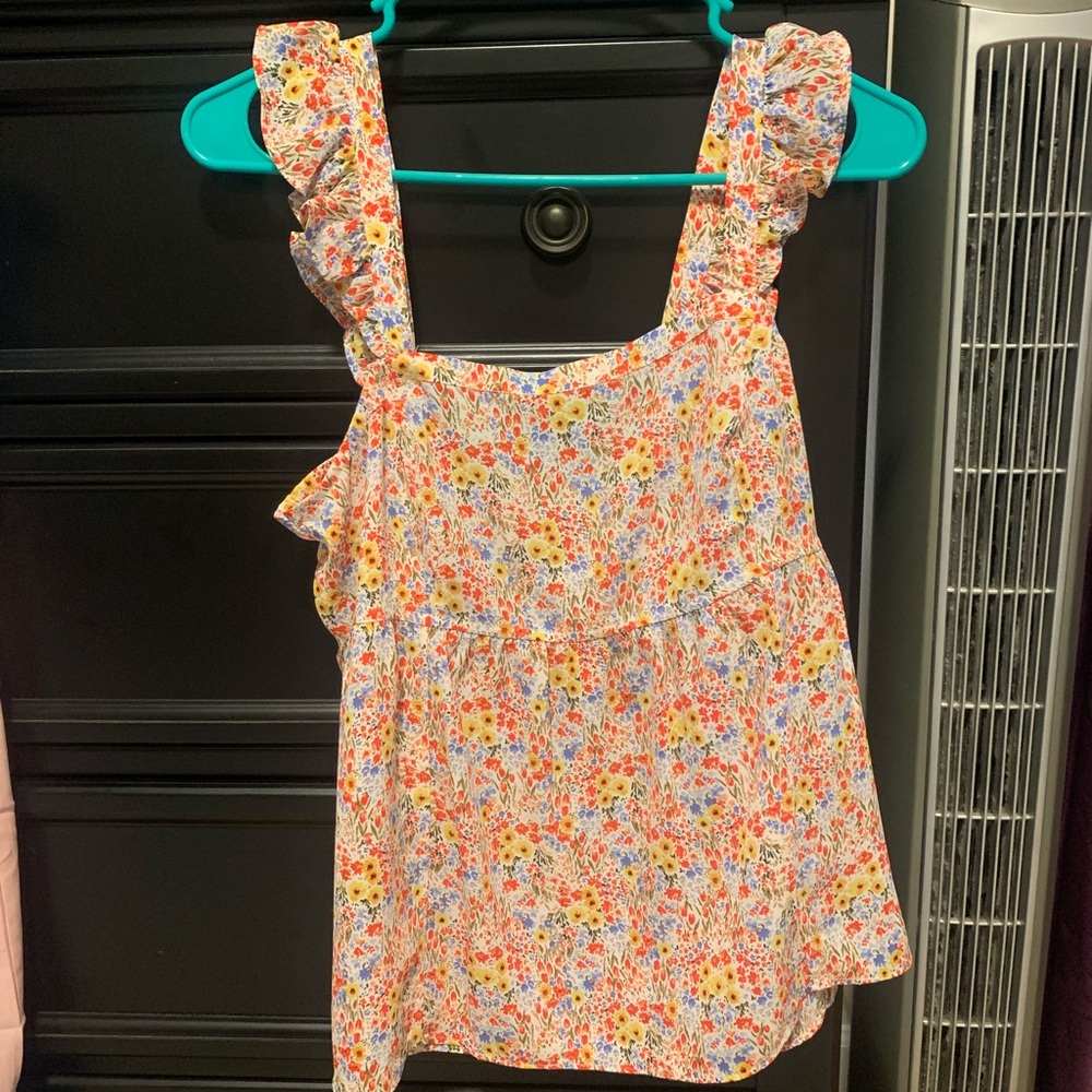 Loft Floral Top - Picture 3 of 4